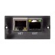 Встраиваемый WEB/SNMP адаптер для подключения ИБП к сети Ethernet /RS232  SNMP  EKF