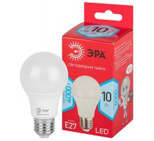 Лампа светодиодная LED A60-10W-840-E27 R (диод, груша, 10Вт, нейтр, E27) (10/100/2000)  Б0049635  ЭРА