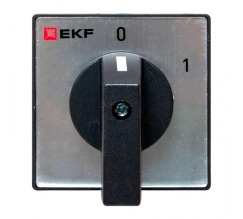 Переключатель кулачковый ПК-1-13 63А 3P "0-1" IP65  pk-1-13-63-65  EKF