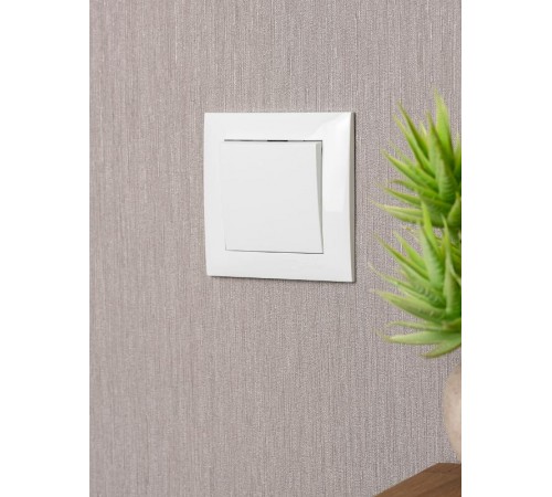 Валенсия выключатель 1-кл. 10А белый EKF PROxima   EWV10-021-10   EKF