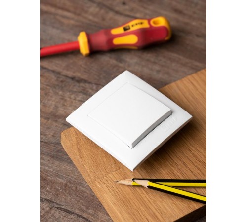 Валенсия выключатель 1-кл. 10А белый EKF PROxima   EWV10-021-10   EKF