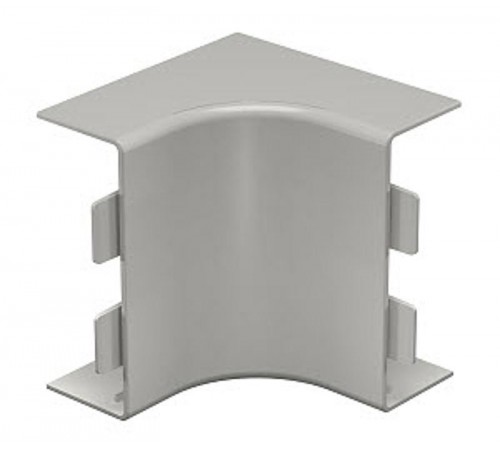 Крышка внутреннего угла кабельного канала WDK 40x110 мм (ПВХ,серый) (WDK HI40110GR)  6021727  OBO Bettermann