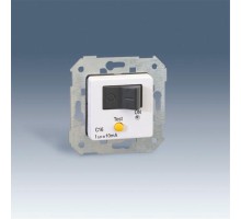 Simon 75 Механизм Выключатель автоматический дифференциальный, 16A, S27, S82, S82N, S88, S82 Detail, белый  75417-30  Simon