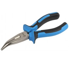 Тонкогубцы 160 мм с изогнутым носом двухкомпонентные рукоятки  Б0055916  ЭРА