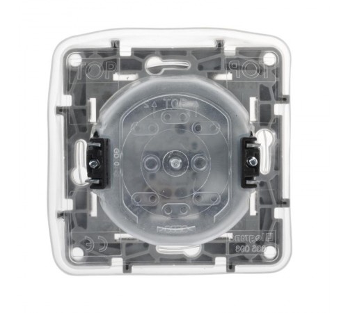 Etika Слоновая кость Переключатель 1-клавишный IP44, автозажимные клеммы, 10AX, 250 В  672300  Legrand