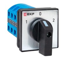 Переключатель кулачковый ПК-1-43 25А 3P "1-0-2" IP65  pk-1-43-25-65  EKF