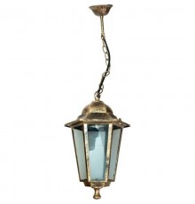 Светильник садово-парковый 6105 60W 230V E27 170*170*280мм черное золото  11133  FERON