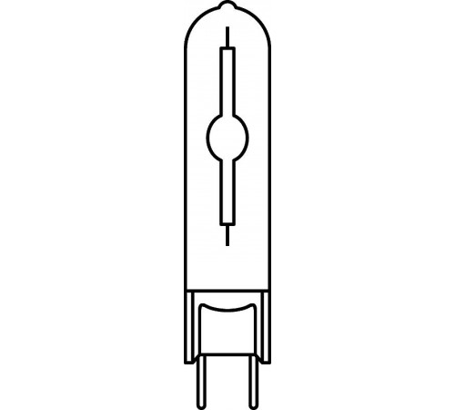 Лампа металлогалогенная МГЛ 70Вт G8.5 трубч прозрачная тепло-белая 2920К 90В (керамика) HCI-TC 70W/930 WDL PBSHOP G8.5 12X1  4008321681812  Osram