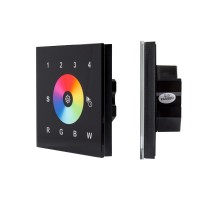 Панель Sens SR-2820AC-RF-IN Black (220V,RGBW,4зоны  018069  Arlight