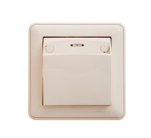 W59 Слоновая кость Выключатель карточный 16А (в сборе)  VS616-051-28  SE