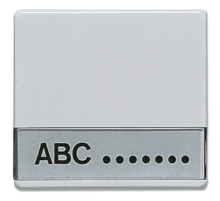 Клавиша с полем для надписи для выключателей  600NA  Jung