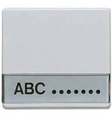 Клавиша с полем для надписи для выключателей  600NA  Jung