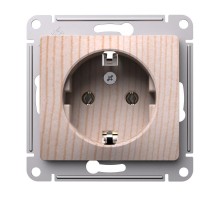 GLOSSA Сосна Розетка с заземлением, 16А, механизм  GSL001543  SE