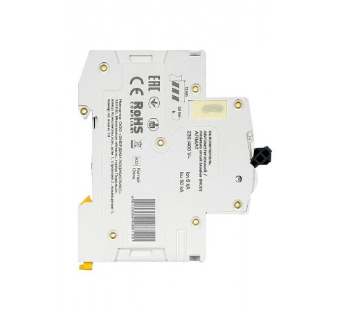 Выключатель автоматический трехполюсный M06N 3P C 16А 6кА ARMAT  AR-M06N-3-C016  IEK