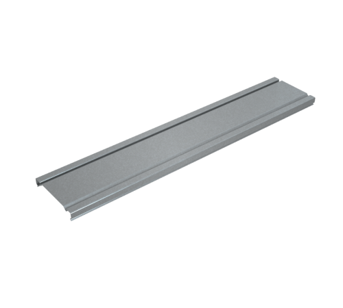 Крышка лотка с двойным замком 3000х100х0,8 "ПЛЮС" HD  D2KLplus100*0.8*3000 HD  КМ-профиль