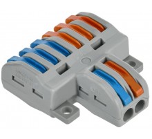 Строительно-монтажная клемма СМК 222-4126 (4шт/упак)  UKZ20-4126-004  IEK