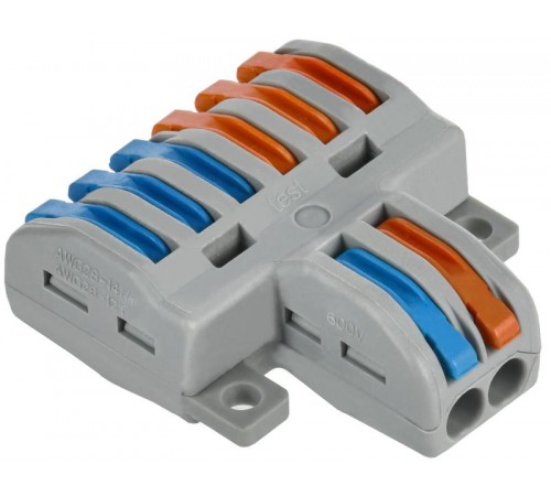 Строительно-монтажная клемма СМК 222-4126 (4шт/упак)  UKZ20-4126-004  IEK