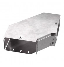 Угол горизонтальный 90 градусов с крышкой Стандарт 200х100  PR16.0419  Промрукав