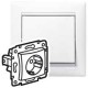 Valena DIY Белый Розетка 1-ая с/з  694280  Legrand