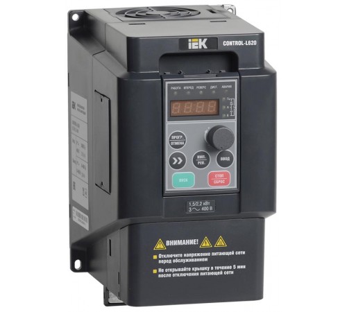 Преобразователь частоты CONTROL-L620 380В, 3Ф 2,2-4 kW   CNT-L620D33V022-004TE  IEK