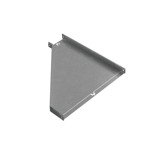 Переходник правый 50х150-600 мм "ПЛЮС" HD  PDplus50-150-600-R HD   КМ-профиль