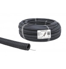 Труба гибкая гофрированная ПВХ 16мм с протяжкой лёгкая народная (100м)  SQ0401-0301  TDM
