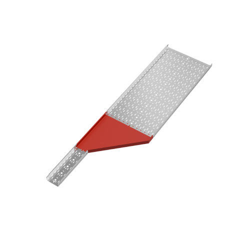 Переходник правый 50х150-600 мм "ПЛЮС" HD  PDplus50-150-600-R HD   КМ-профиль