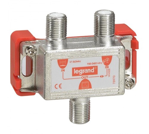 Повторитель ЗАТУХАНИЕ 4.5 дБ  073980  Legrand