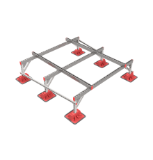 Опорная конструкция для установки оборудования TECHNORAPTOR LIGHTFOOT 1800х1800  KM-TR-LTF-SSEI-1800-1800  КМ - профиль