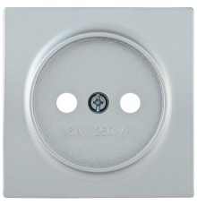 НР-1-0-БС Накладка розетка без з/к BOLERO серебряный  ENB10-R-K23  IEK