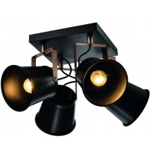 Светильник настенно-потолочный спот Acuto 7015-704 4 х Е27 40 Вт поворотный  Б0044770  Rivoli