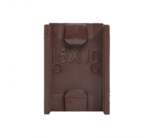 Соединитель (15х10) (4 шт) Plast EKF PROxima  под темное дерево    cond-15-10x4   EKF 