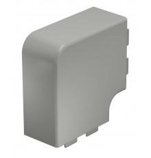 Крышка плоского угла кабельного канала WDK 60x110 мм (ПВХ,серый) (WDK HF60110GR)  6022332  OBO Bettermann