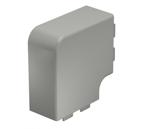 Крышка плоского угла кабельного канала WDK 60x110 мм (ПВХ,серый) (WDK HF60110GR)  6022332  OBO Bettermann