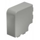 Крышка плоского угла кабельного канала WDK 60x110 мм (ПВХ,серый) (WDK HF60110GR)  6022332  OBO Bettermann