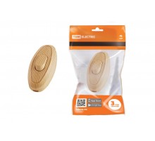 Выключатель на шнур 6А 250В ЭКО сосна  SQ1806-0224  TDM