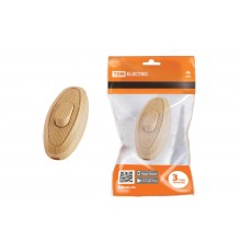 Выключатель на шнур 6А 250В ЭКО сосна  SQ1806-0224  TDM