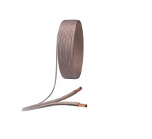 A-100-S Акустический кабель 2х1,0 мм2 прозрачный, 100м (8/192)  Б0048273  ЭРА