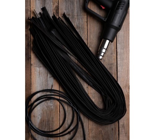 Термоусаживаемая трубка ТУТ нг 12/6 черная EKF PROxima  tut-12-b-1m  EKF