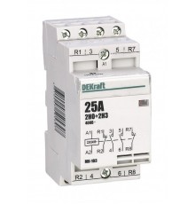 Контактор модульный 2НО+2НЗ 16А 230В МК-103  18055DEK  DEKraft