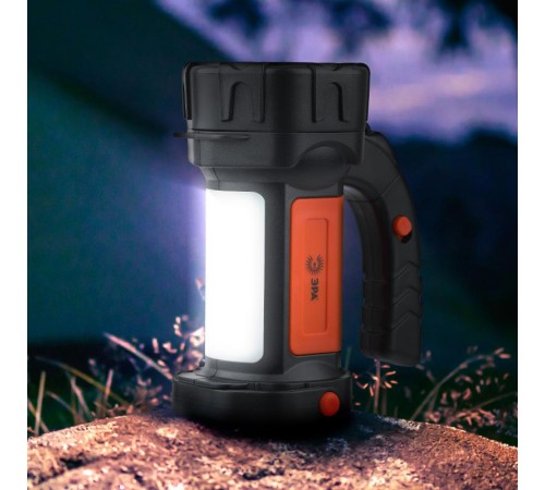 Фонарь светодиодный PA-606 прожекторный аккумуляторный 5 Вт, литий, поворотная ручка, Альфа  Б0052744  ЭРА