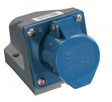 Розетка 123 стационарная 2Р+РЕ 32А 220В IP44  PSR11-032-3  IEK