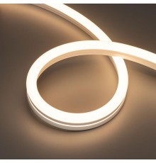 Лента герметичная MOONLIGHT-SIDE-A140-12x24mm 24V Warm3000 (9.6 W/m, IP68, 5m, wire x2) (Arlight, Вывод прямой, 3 года)  038602  Arlight