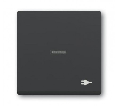 Клавиша для механизма 1-клавишного выключателя, с линзой, c символом ""ВИЛКА"" Future/Axcent/Carat/Династия, слоновая кость"  2CKA001751A3157  ABB