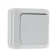Рим Выключатель 1-клавишный 10А белый EKF  ENV10-021-10  EKF