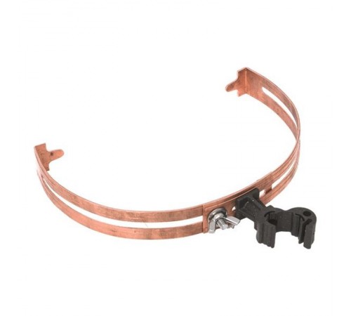 Держатель коньковый регулируемый большой с пластиковым фиксатором 230-350мм Cu EKF PROxima   lp-42310-cu   EKF