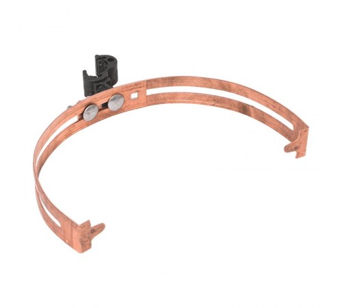 Держатель коньковый регулируемый большой с пластиковым фиксатором 230-350мм Cu EKF PROxima   lp-42310-cu   EKF