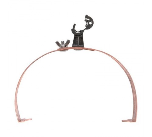 Держатель коньковый регулируемый большой с пластиковым фиксатором 230-350мм Cu EKF PROxima   lp-42310-cu   EKF