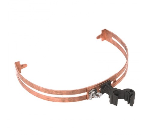 Держатель коньковый регулируемый большой с пластиковым фиксатором 230-350мм Cu EKF PROxima   lp-42310-cu   EKF