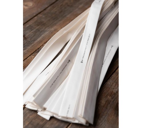 Термоусаживаемая трубка ТУТ нг 20/10 белая EKF PROxima  tut-20-w-1m  EKF